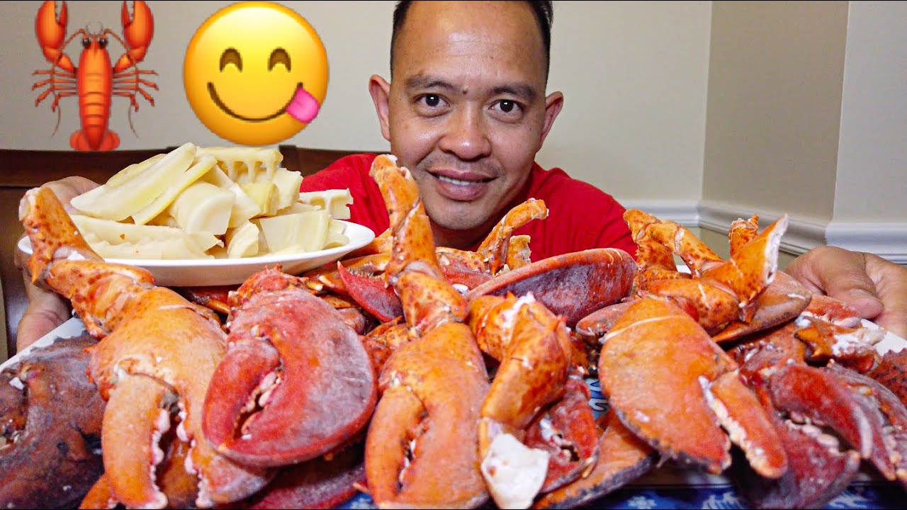 Măm Càng Tôm Hùm Bá Chấy - Lobster Claws Mukbang