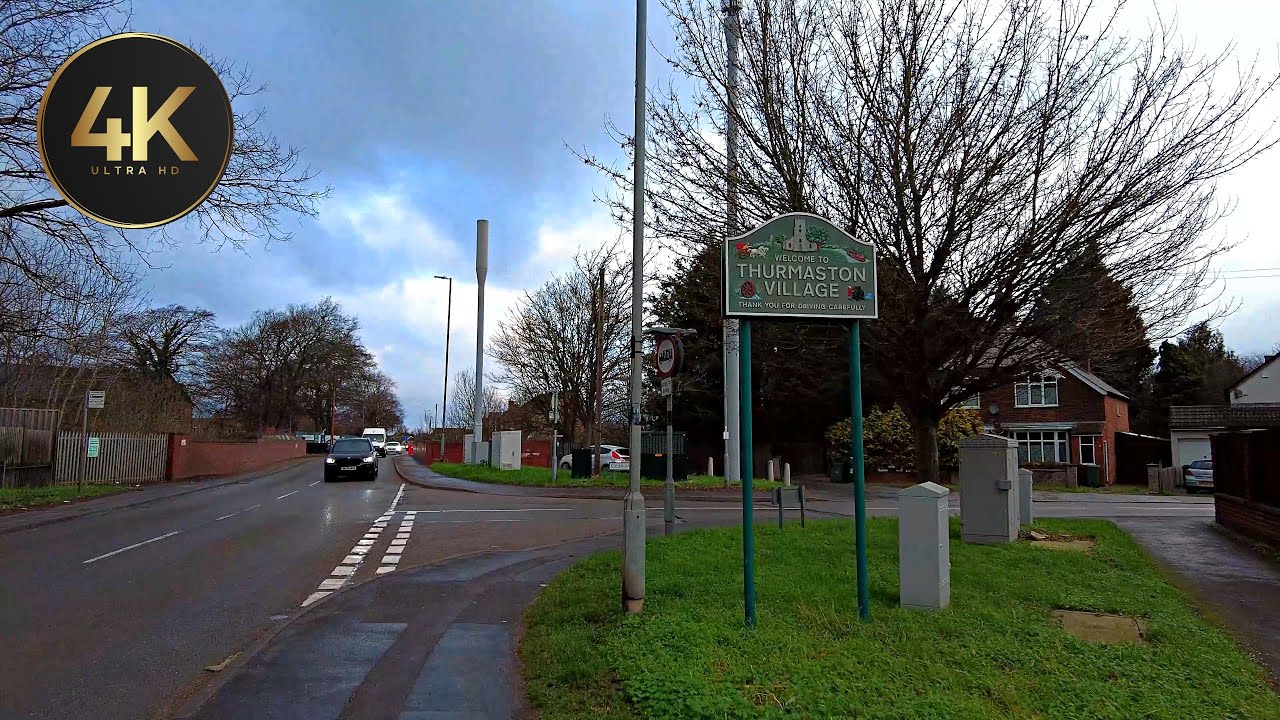 Leicester 4K UHD Humberstone Lane, Thurmaston Walking Tour