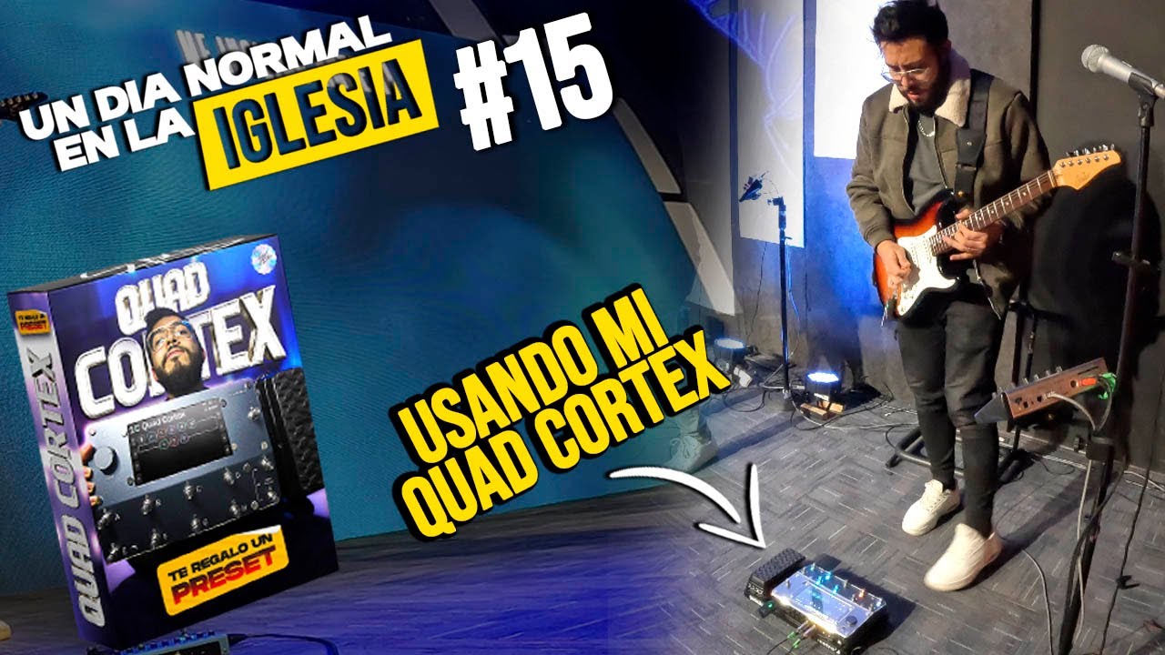 usando mi QUAD CORTEX de NEURAL en mi iglesia - Te cuento como usarla ► Sebas Mora