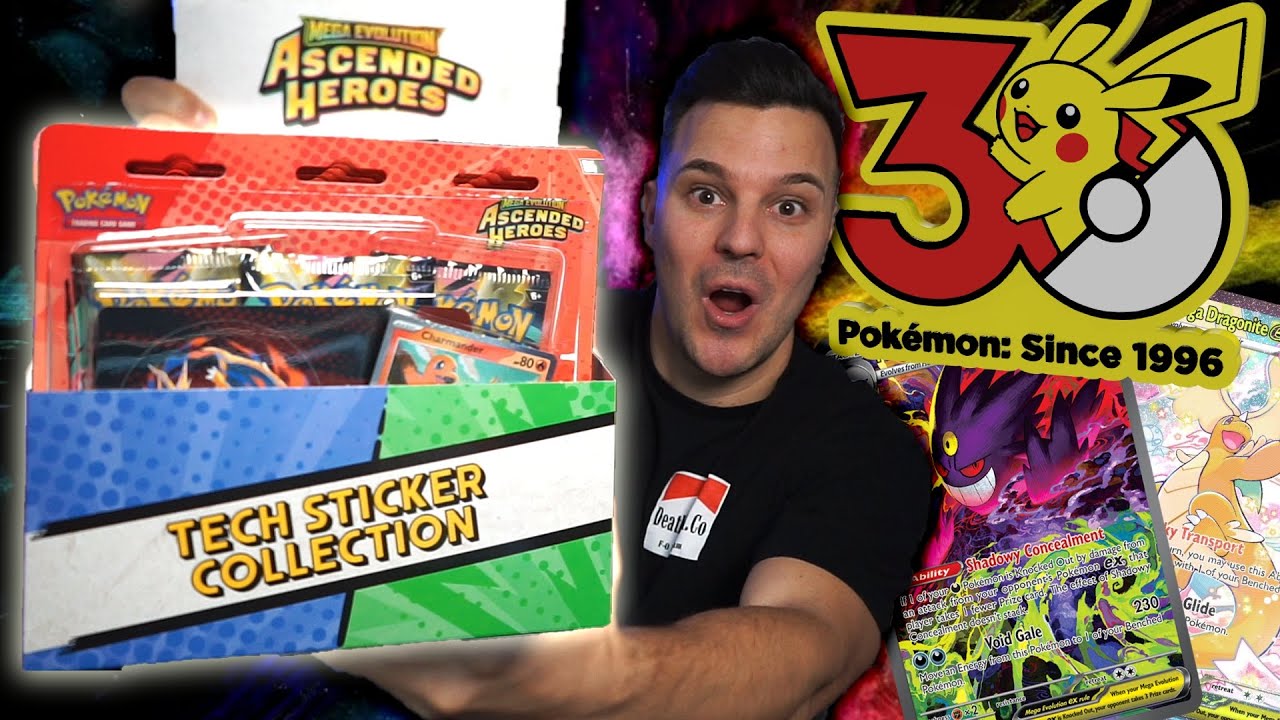 NUEVO💥 30th Anniversary Pokemon y Ascended Heroes
