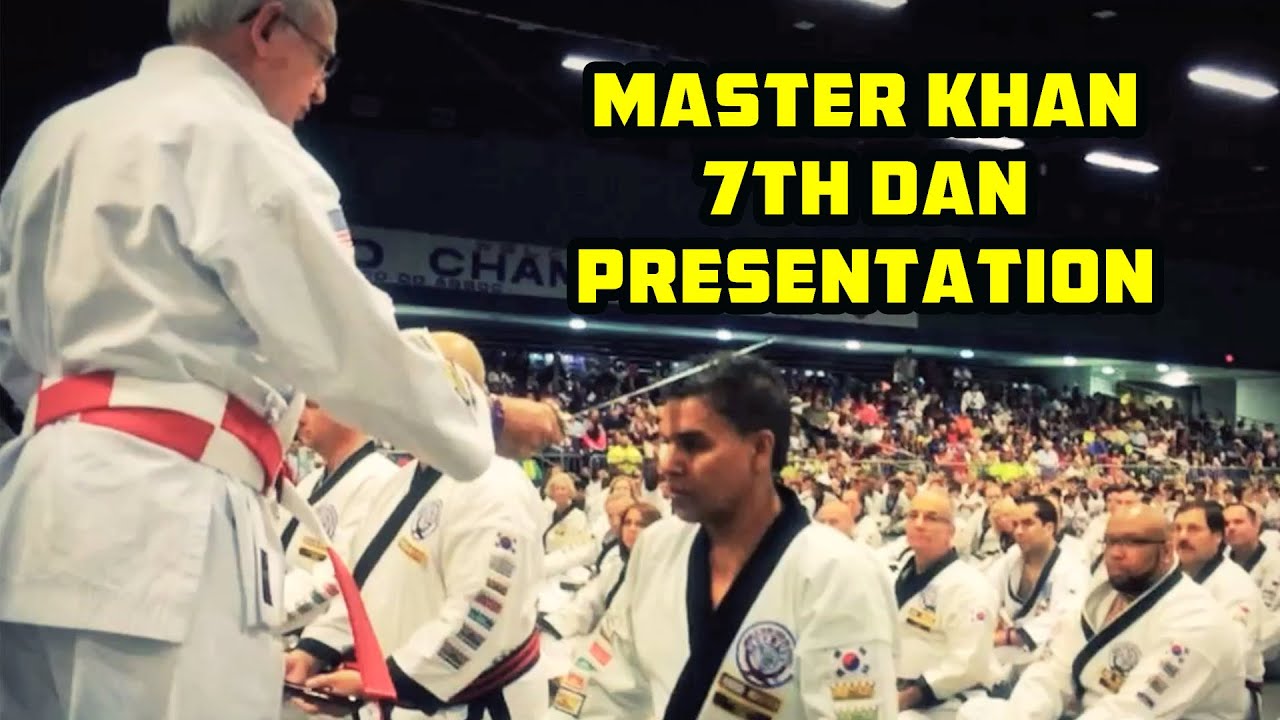 GBTSDA - Master Khan 7th Dan Presentation