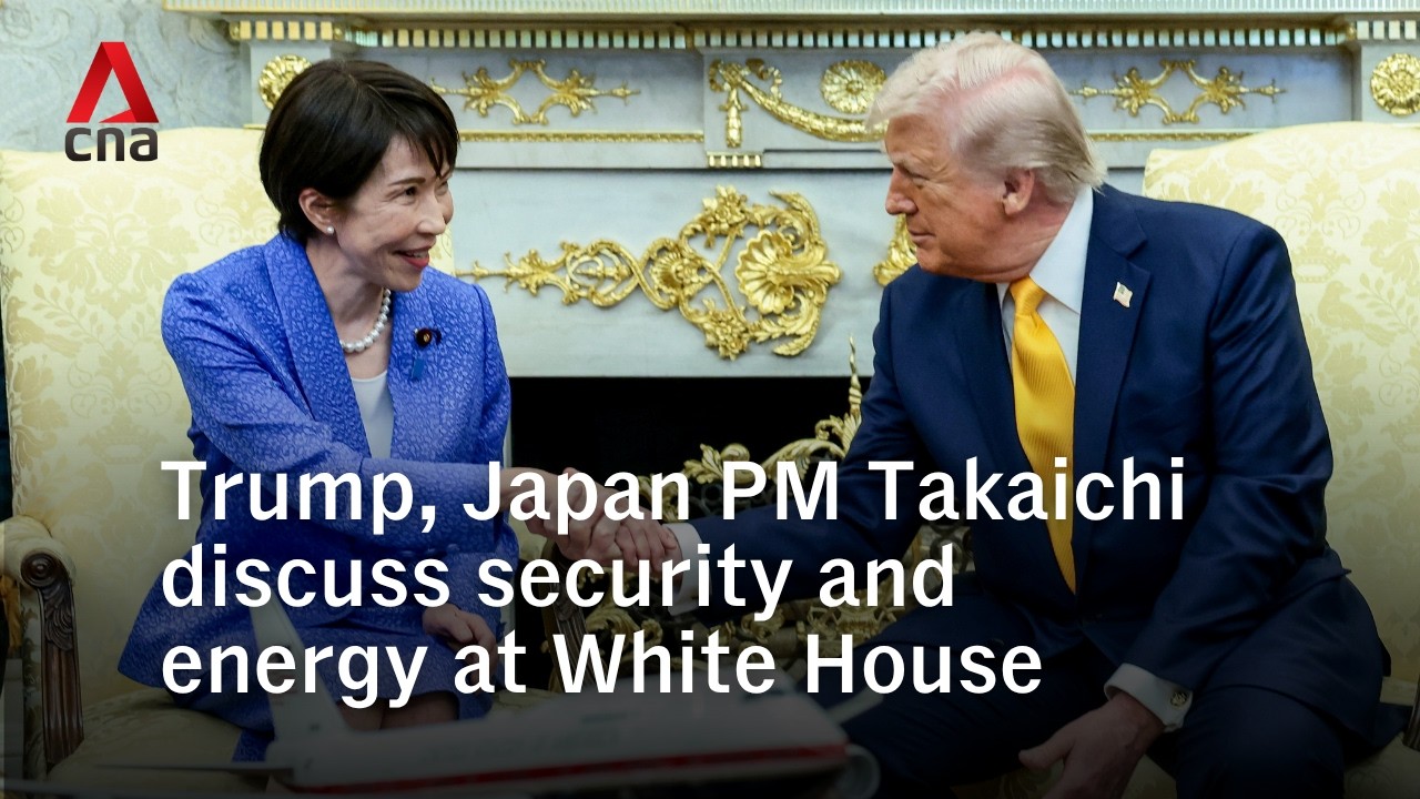 In full: Trump meets Japan PM Takaichi at White House for talks on energy, security & alliance