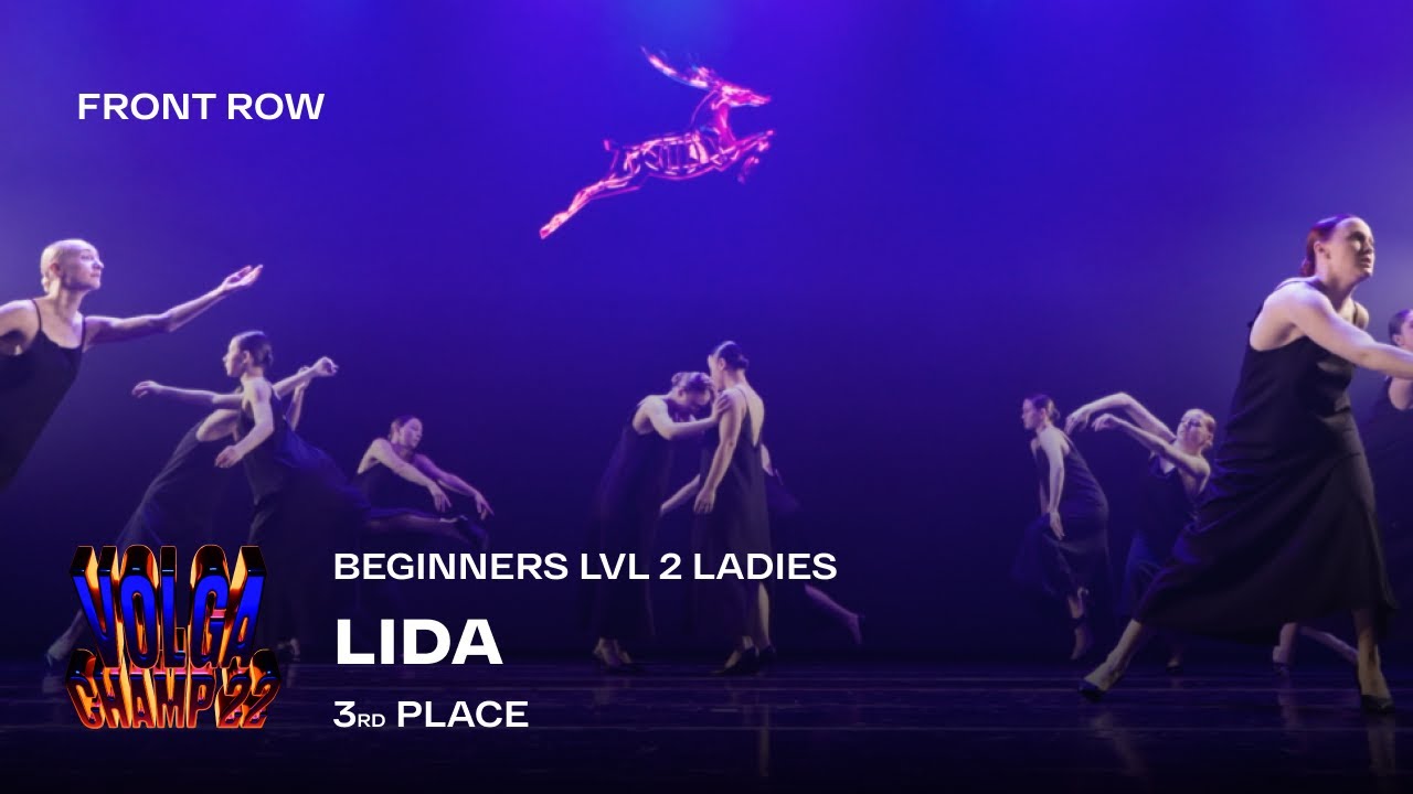 Volga Champ 22 | Beginners lvl 2 ladies | 3rd place | Front row | LIDA