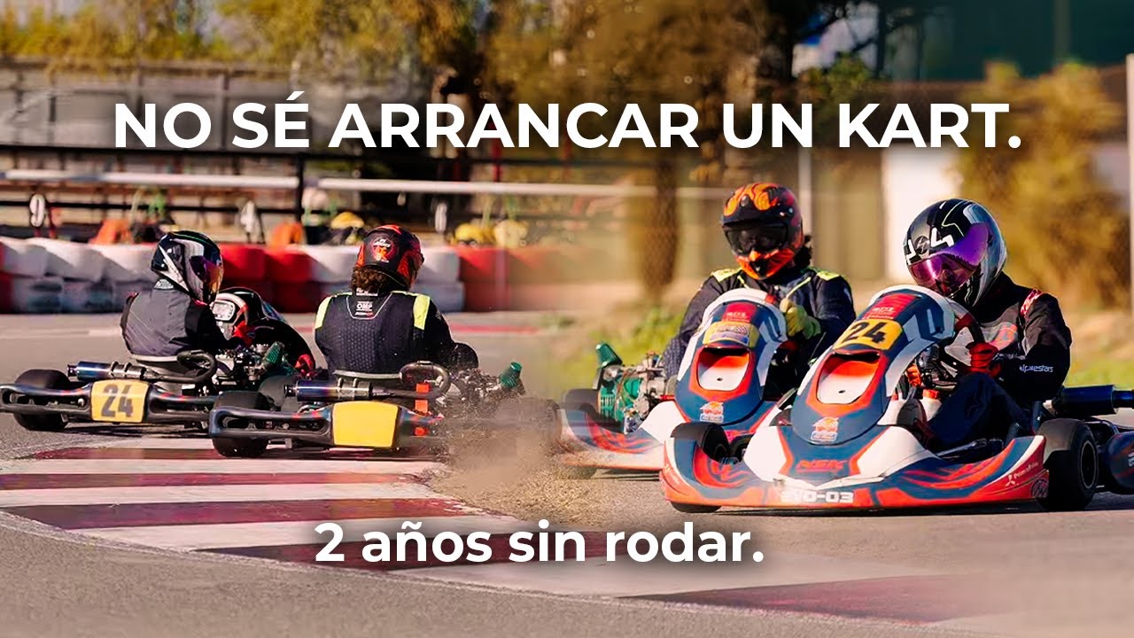 NO TENGO NI IDEA DE COMO ARRANCAR UN KART | Un día rodando con un kart de competición