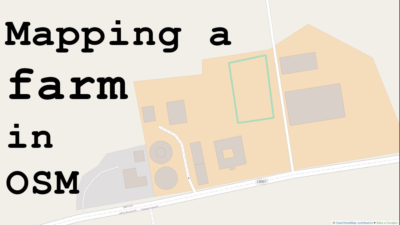 Mapping a horse farm on OpenStreetMap