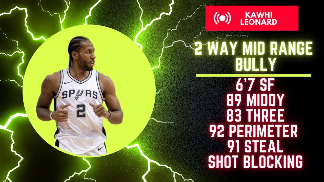 Best 2 Way Mid Range Bully Build in NBA 2K26 💪 Unstoppable Scorer + Lockdown Defense!