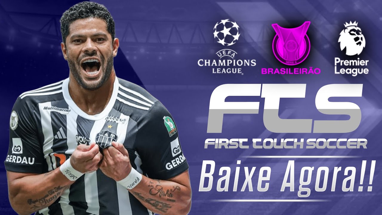 Saiu!! 😱 FTS 2026 COM BRASILEIRÃO E EUROPEU 100% ATUALIZADO