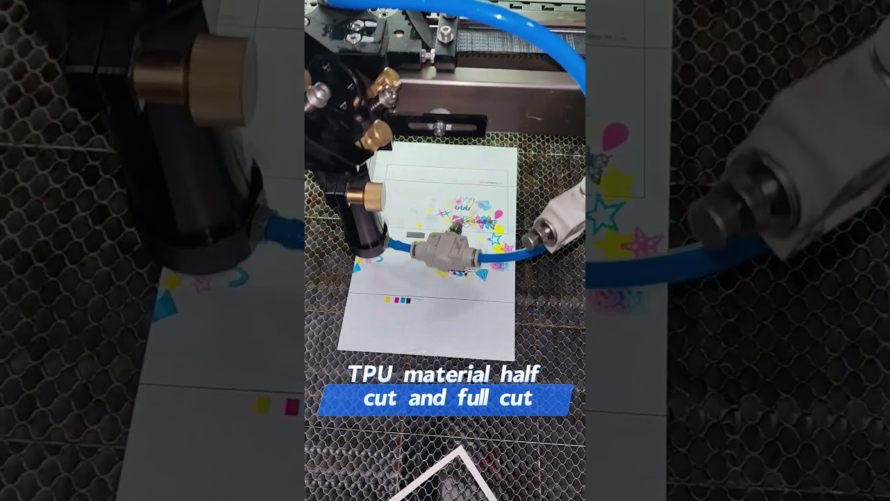 TPU Material Laser Semi-Cut and Full-Cut