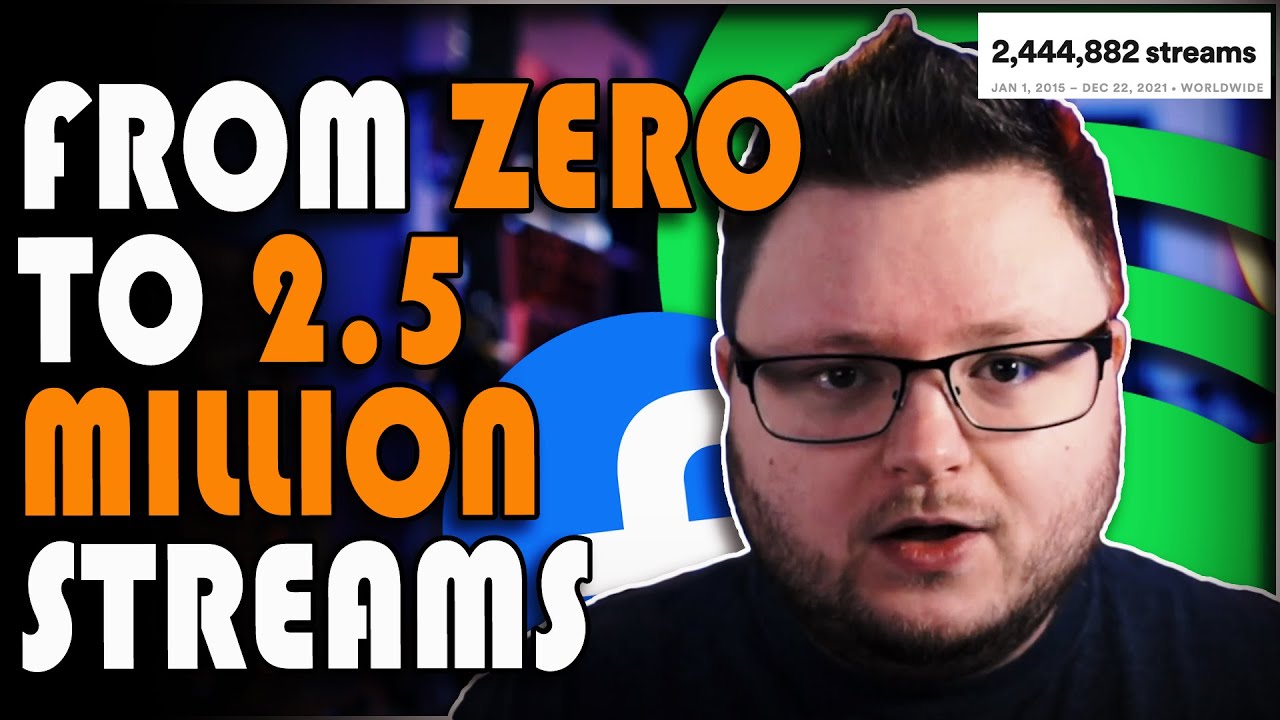 My Journey to 2.5 Million Music Streams