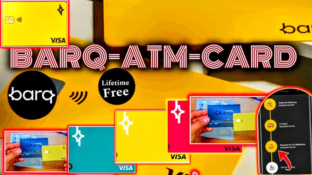 Barq ATM Card | Barq physical ATM card | Barq digital wallet