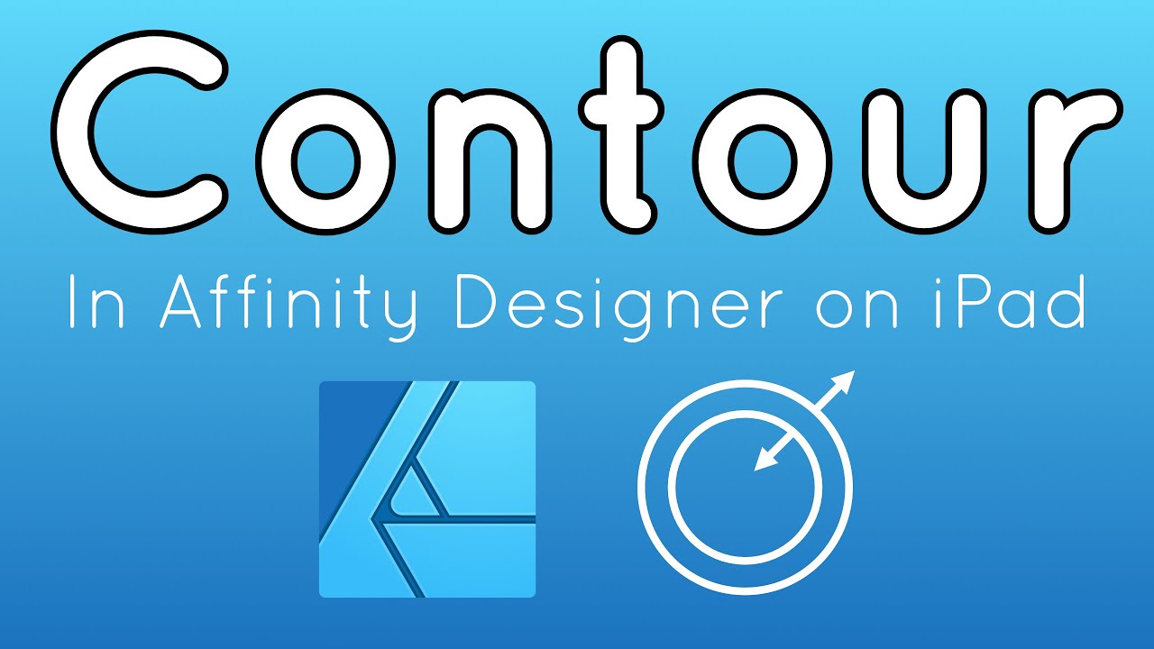 Using the Contour Tool | Affinity Designer on iPad