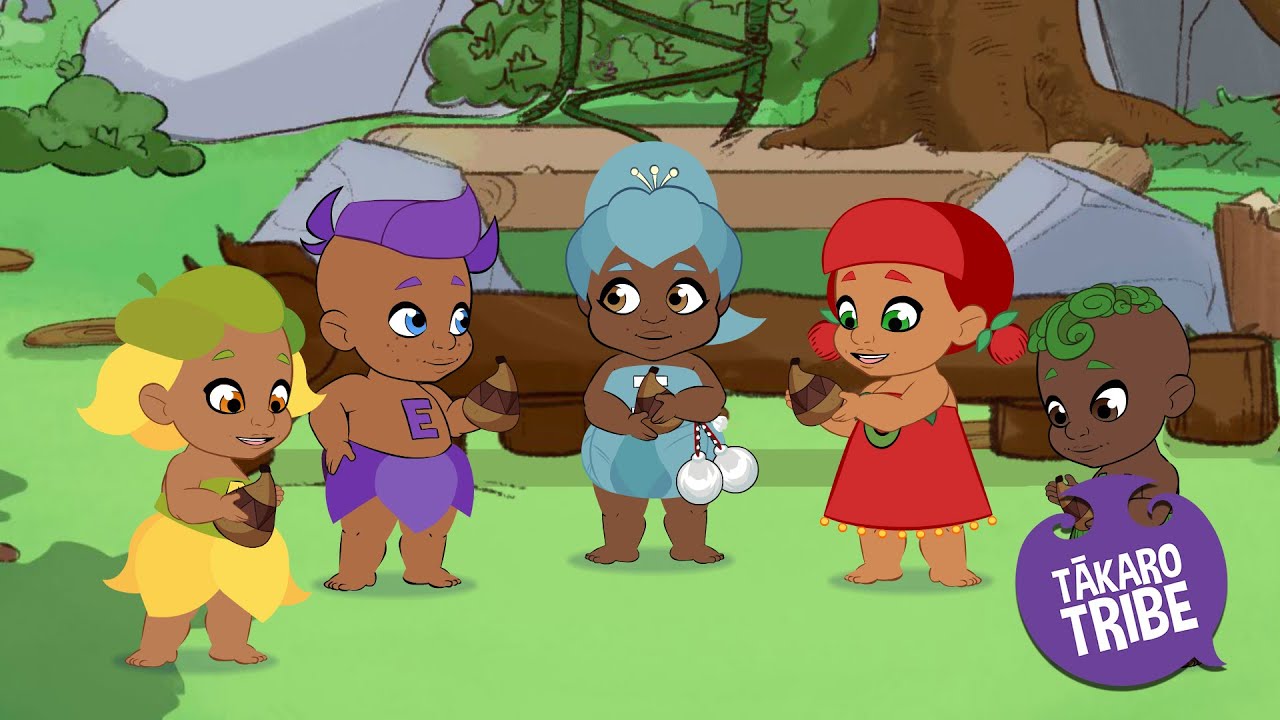 A's hue | Tākaro Tribe Season 5 | English & Te Reo Māori | Learn Te Reo Māori | Kids Cartoon