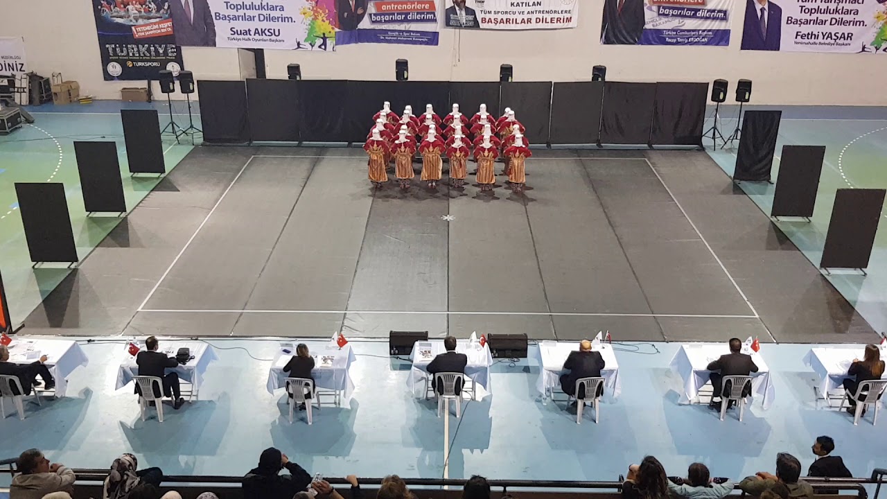 THOF 2018 2019  ANKARA GURUP YARIŞMASI  ANADOLU FOLKLOR GSK STİLİZE KIRŞEHİR