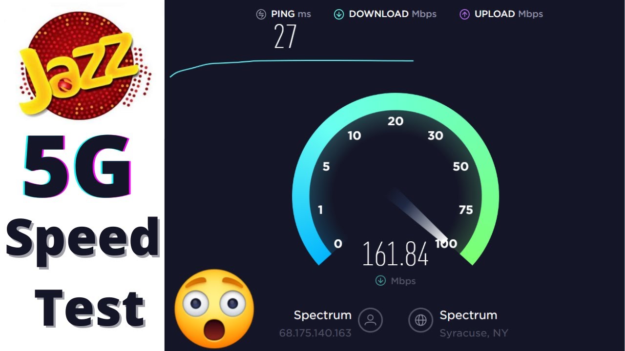 Jazz 5G Speed Test || Jazz 4G Speed Test  || Zong vs Jazz internet Speed Test