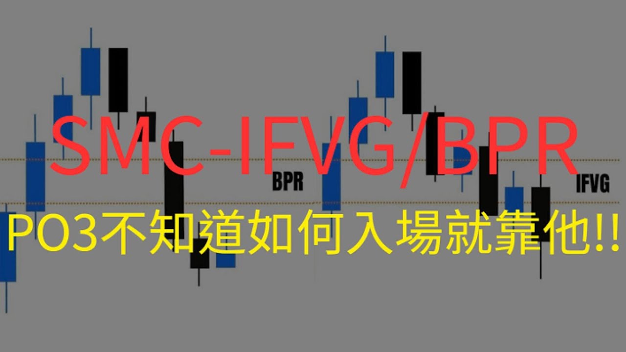 【SMC/IFVG/BPR】比FVG还重要的区域？  ？ 竟是PO3最好的入场点！  ！ 交易员-H的SMC-反向公允价值缺口(IFVG)/平衡价格区间(BPR)