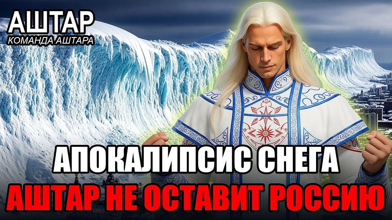 СНЕЖНЫЙ АПОКАЛИПСИС В РОССИИ: Аштар Шеран посылает спасение!