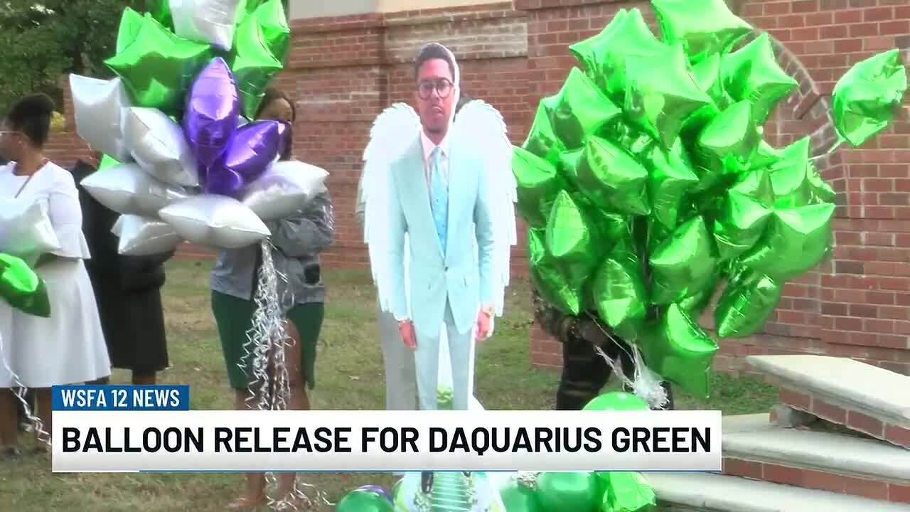 Balloon release held for Pastor DaQuarius Green
