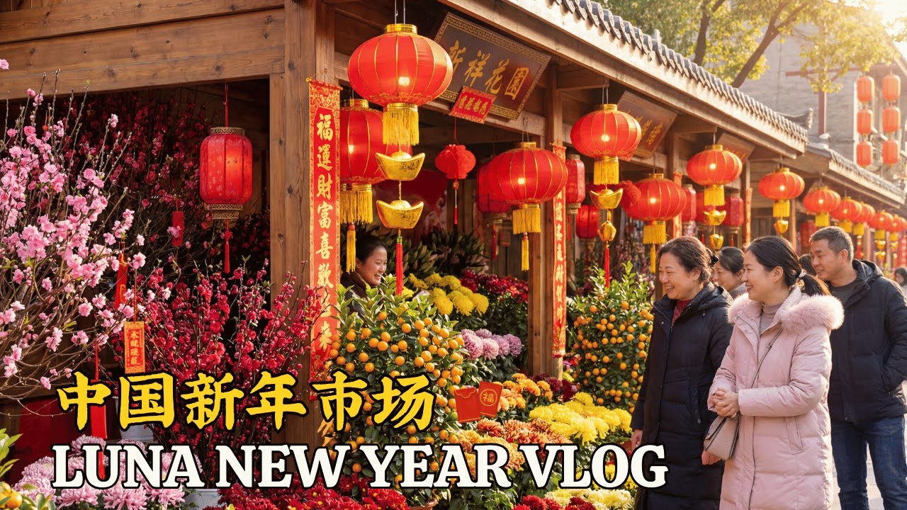 Chinese New Year Market 2026 🧧 | Inside Guangdong Flower Market 2026 🌸