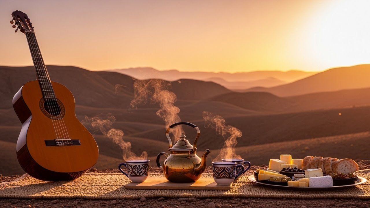 Spanish Guitar & Oud - Relaxing Flamenco Rumba Instrumental Supporting Peaceful Flow And Ease