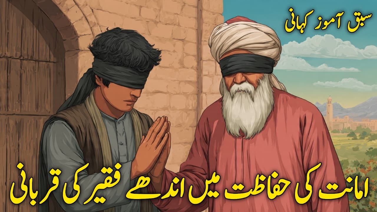 Amanat Ki Hifazat Mein Andhay Faqeer Ki Qurbani | Jazbati Islami Ikhlaqi Kahani