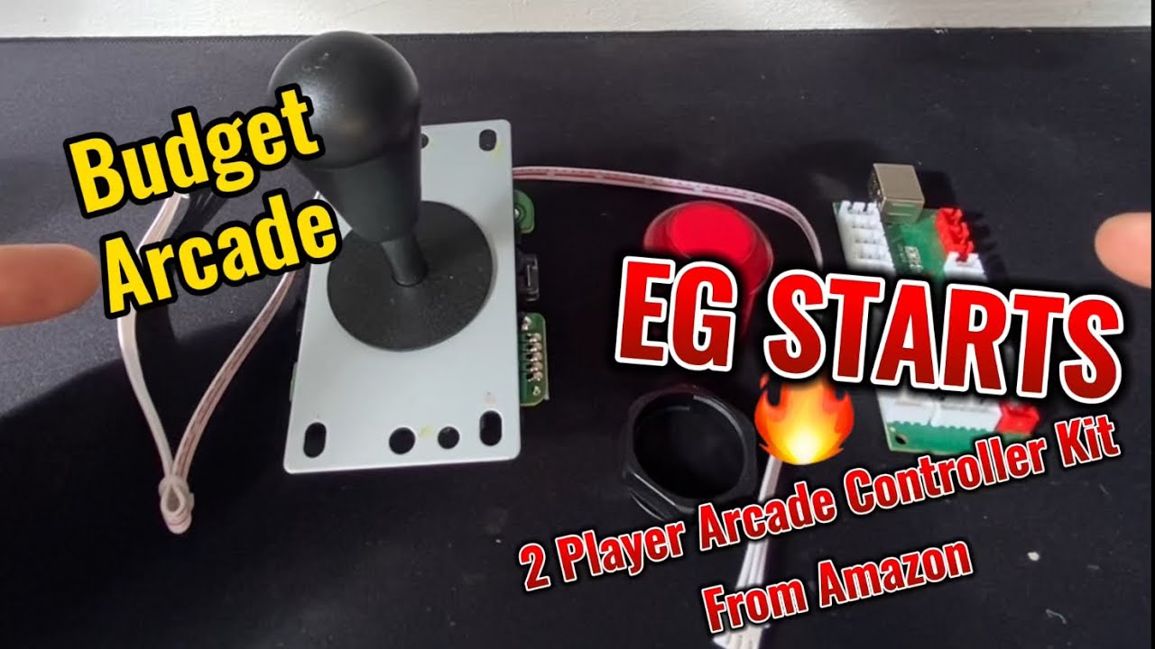 Budget Arcade - EG Starts 2 Player Arcade controller kit from Amazon