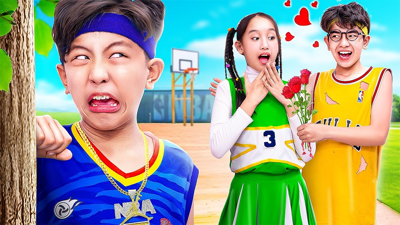 My Brother Fell In Love With A Cheerleader | Extreme Makeover From Nerd To Handsome