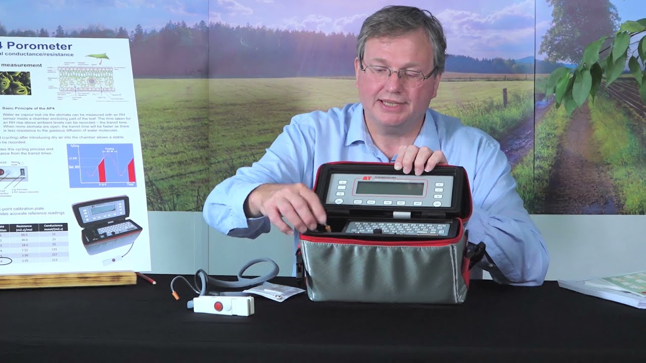 How to set up and use the Delta-T Devices AP4 Leaf Porometer