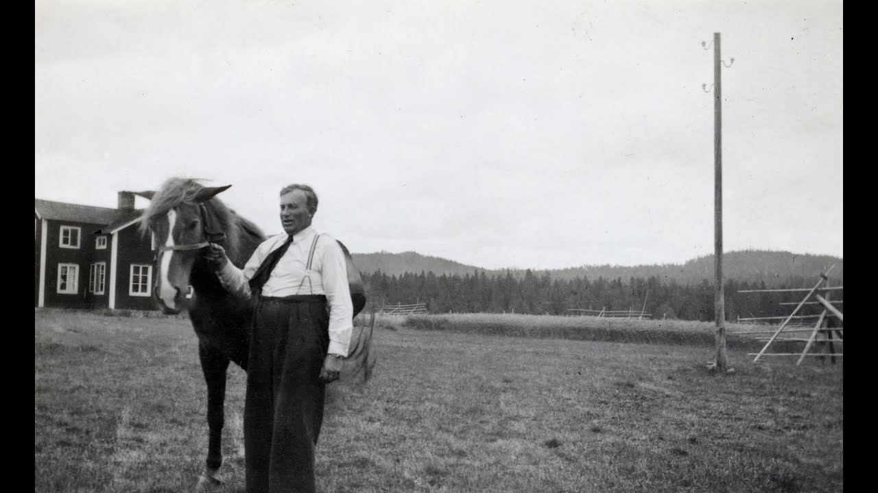Sture Jonsson född 1932 i Barsele västerbotten berättar. Del 1 av 5. Jordbruket.