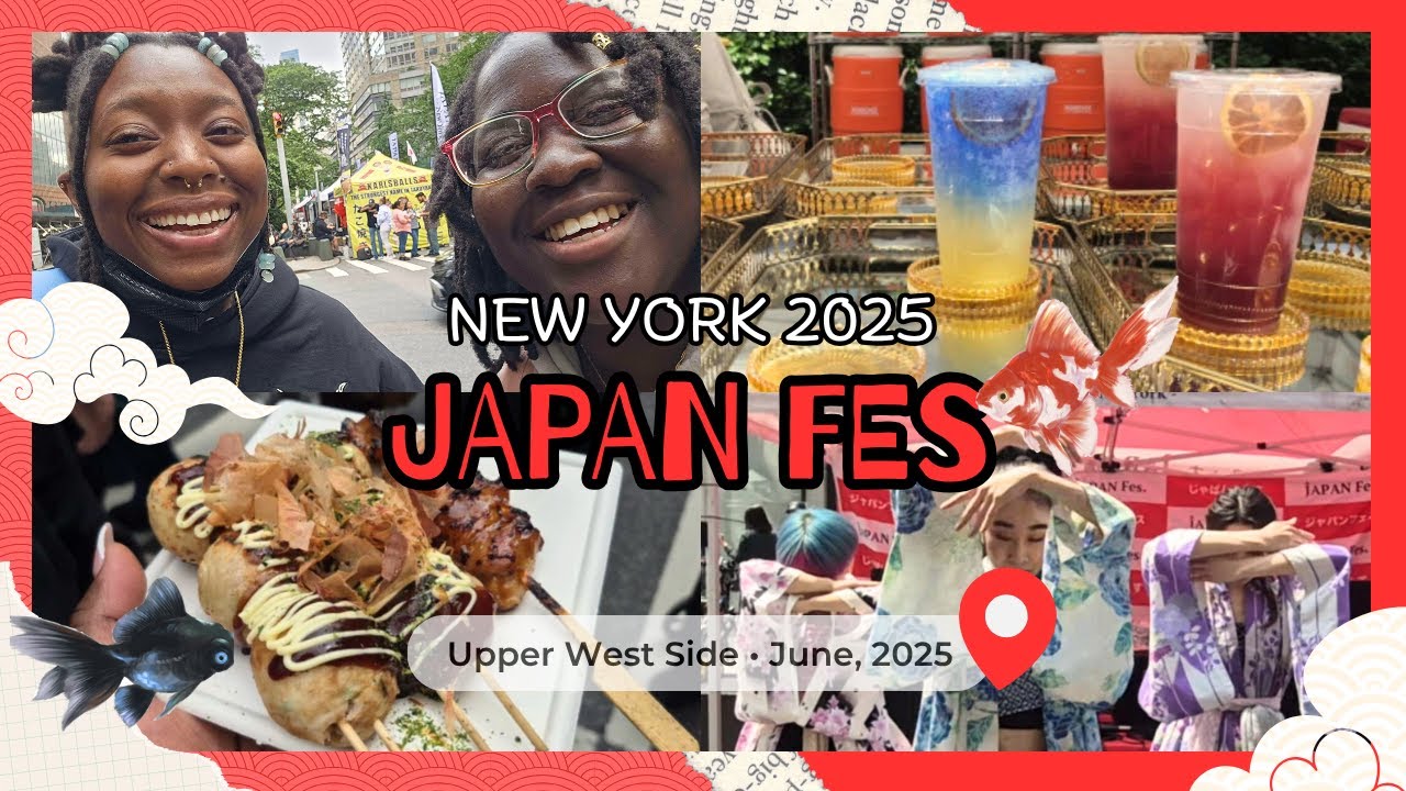 FIRST TIME AT NYC 2025 JAPAN FES! - Upper West Side | Cryango Vlog