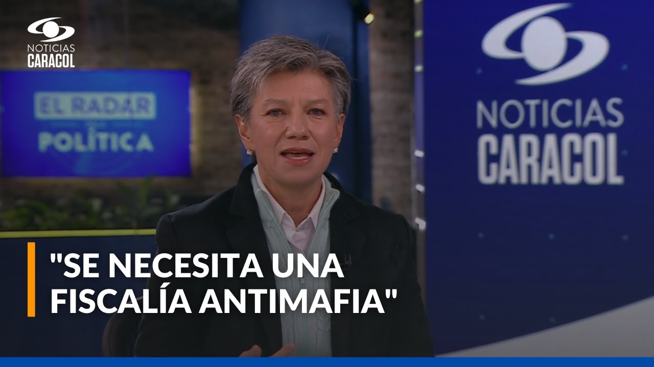 La precandidata Claudia López habla de sus propuestas y reacciona a los archivos de 'Calarcá'