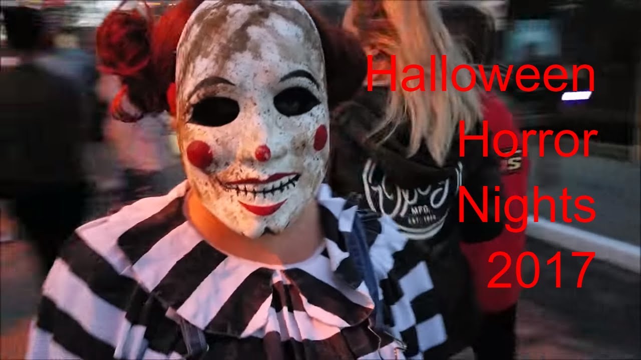 Halloween Horror Nights 2017 HHN27 Universal Studios Orlando Florida Videos clips walkthrough