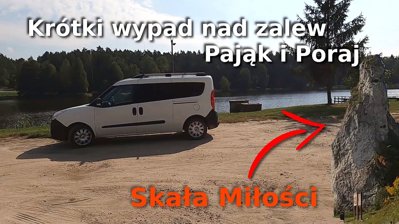 Zalew Pająk i Poraj. Krótka wrześniowa wycieczka. Skała Miłości w Mstowie ;)