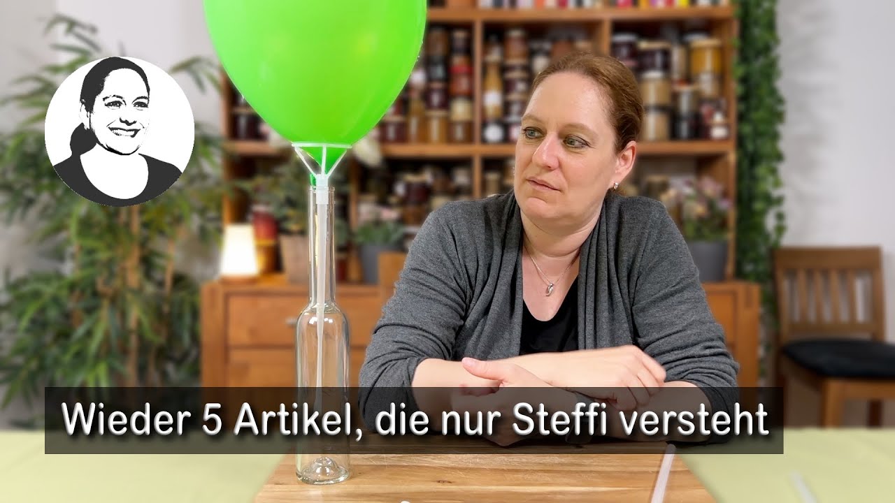 Steffi hat's als Einkäuferin voll drauf! Fünf Dinge, die man braucht - oder auch nicht 🤣
