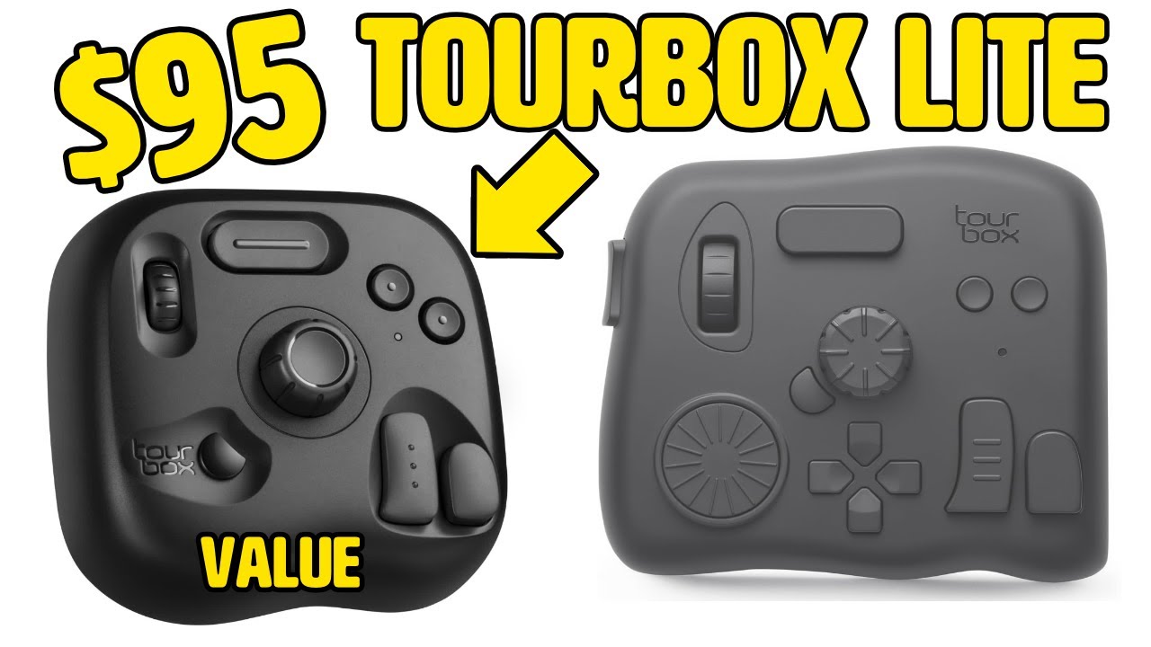 A super value Digital Controller for art students - TourBox Lite Review