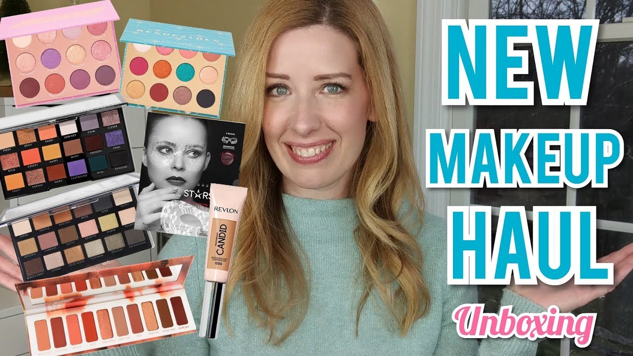 NEW MAKEUP SUNDAY 12/2/18 | New Elf Palettes, Colourpop, Melt Cosmetics, Starskin, Drugstore Haul