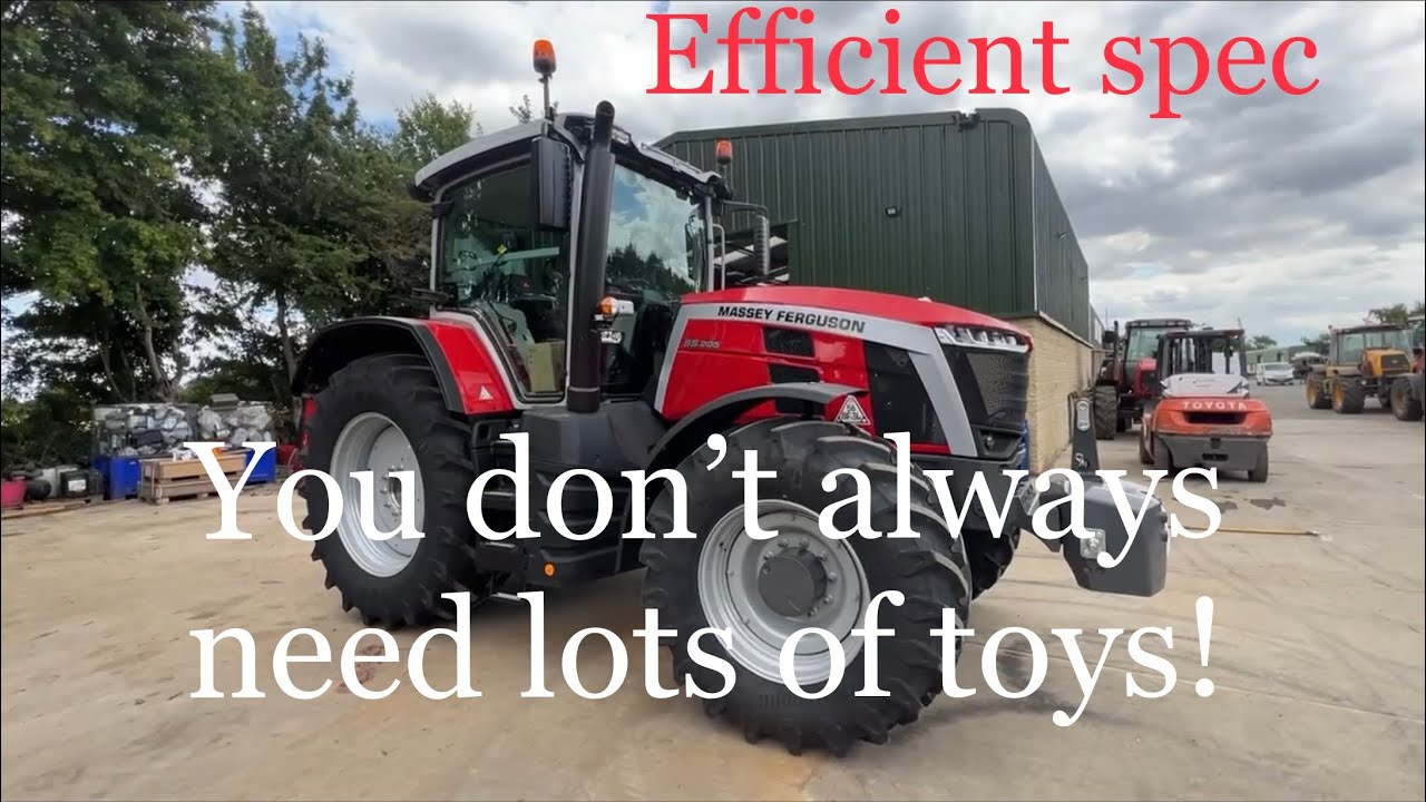Massey Ferguson 8S.205 efficient spec walk round