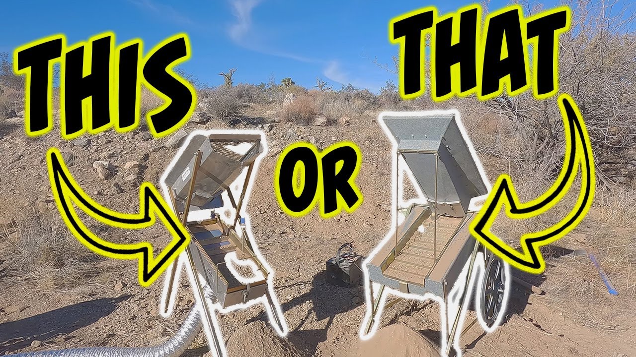 Best Dry Washer for Desert Gold Prospecting? Vibrostatic or Bellows?