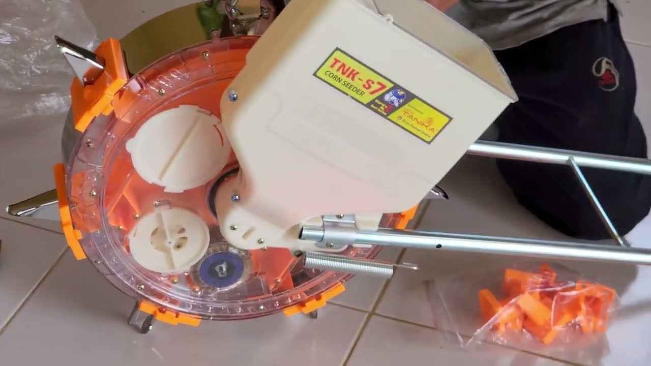 Unboxing Alat tanam benih jagung || Corn Seeder Tanika TNK-S7 (1 tabung) 7 lubang