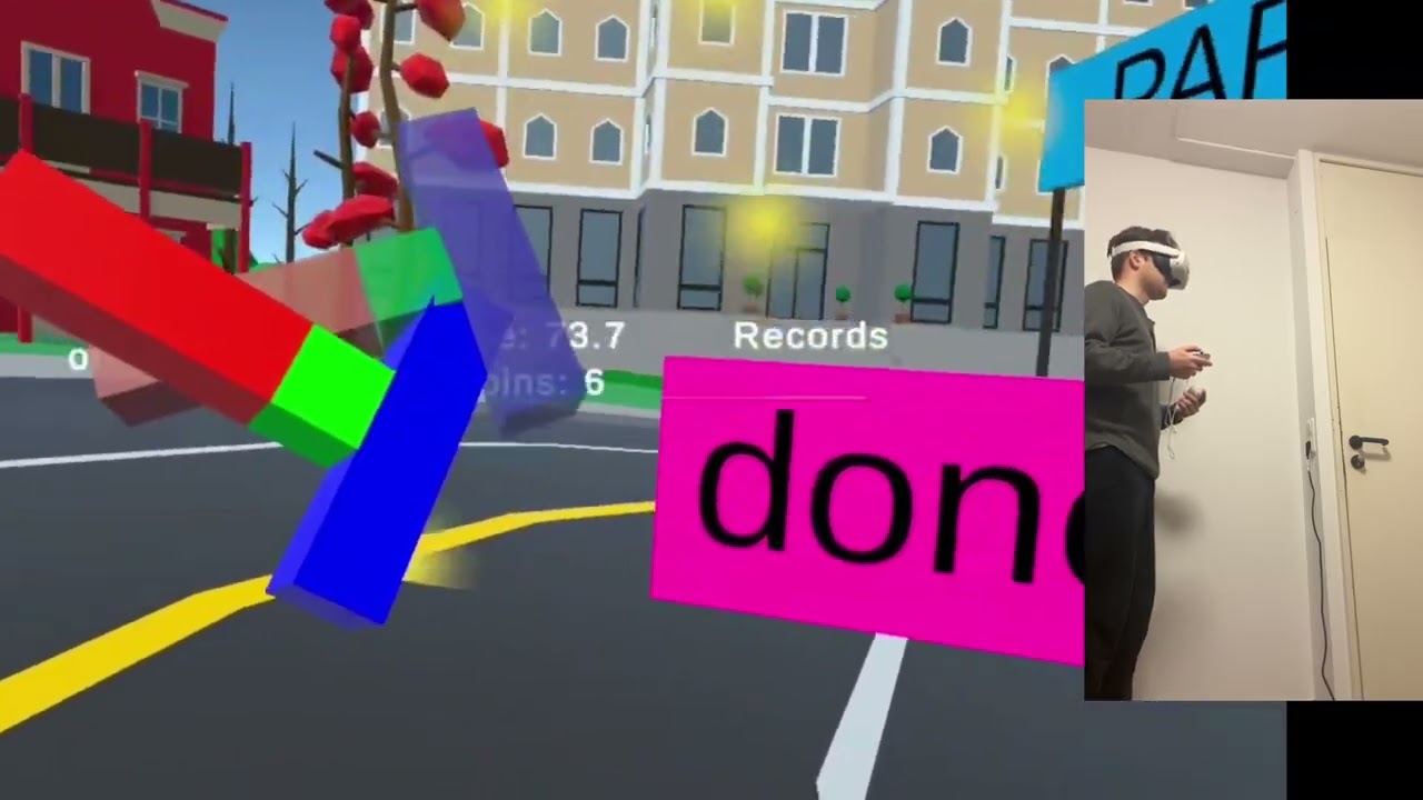 VR Parkout God of Paper