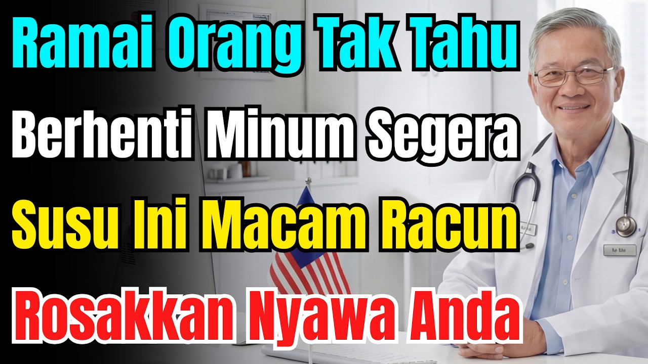 Amaran Doktor: 4 Susu Terburuk Untuk Warga Emas 60+ Dan 4 Yang Wajib Minum Setiap Hari