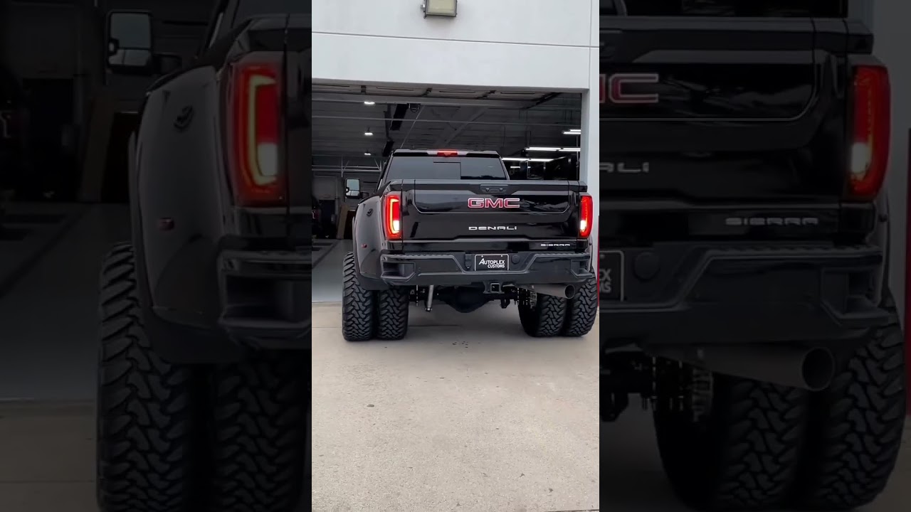 GMC Black Monster ! 🥶😈 #shorts #car #gmc