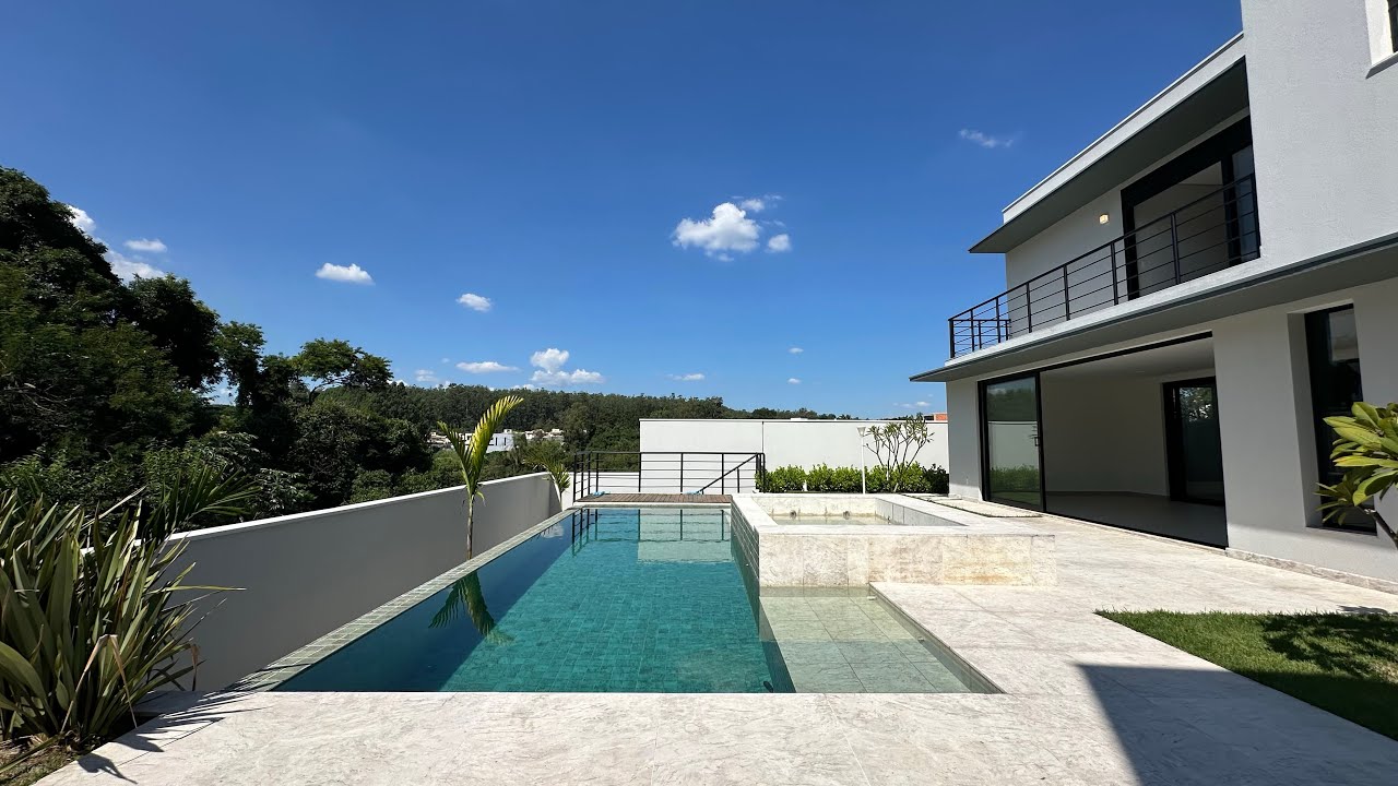 🏡 Sobrado Exclusivo Frente e Fundo Área Verde | 4 Suítes | Cond. Villa dos Pinheiros Indaiatuba SP