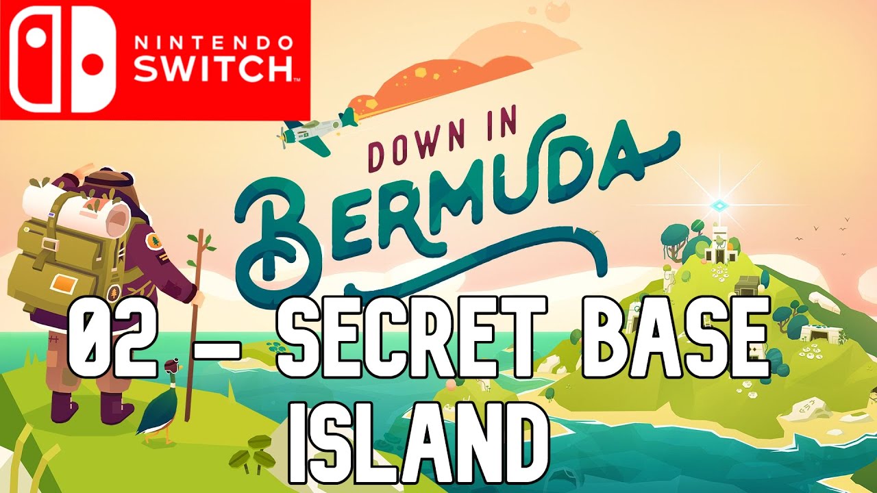 Down In Bermuda 02 Secret Base Island | Let's Play Down In Bermuda Nintendo Switch