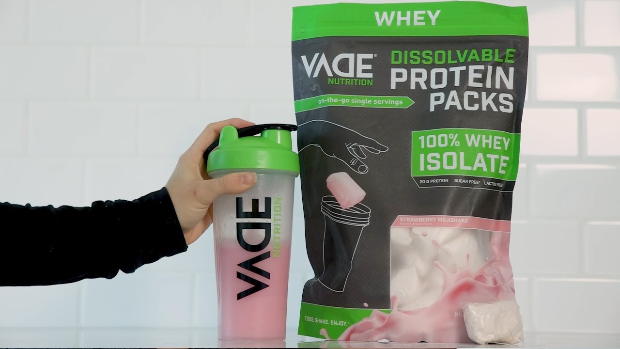 Power Up: VADE's Whey Isolate Protein