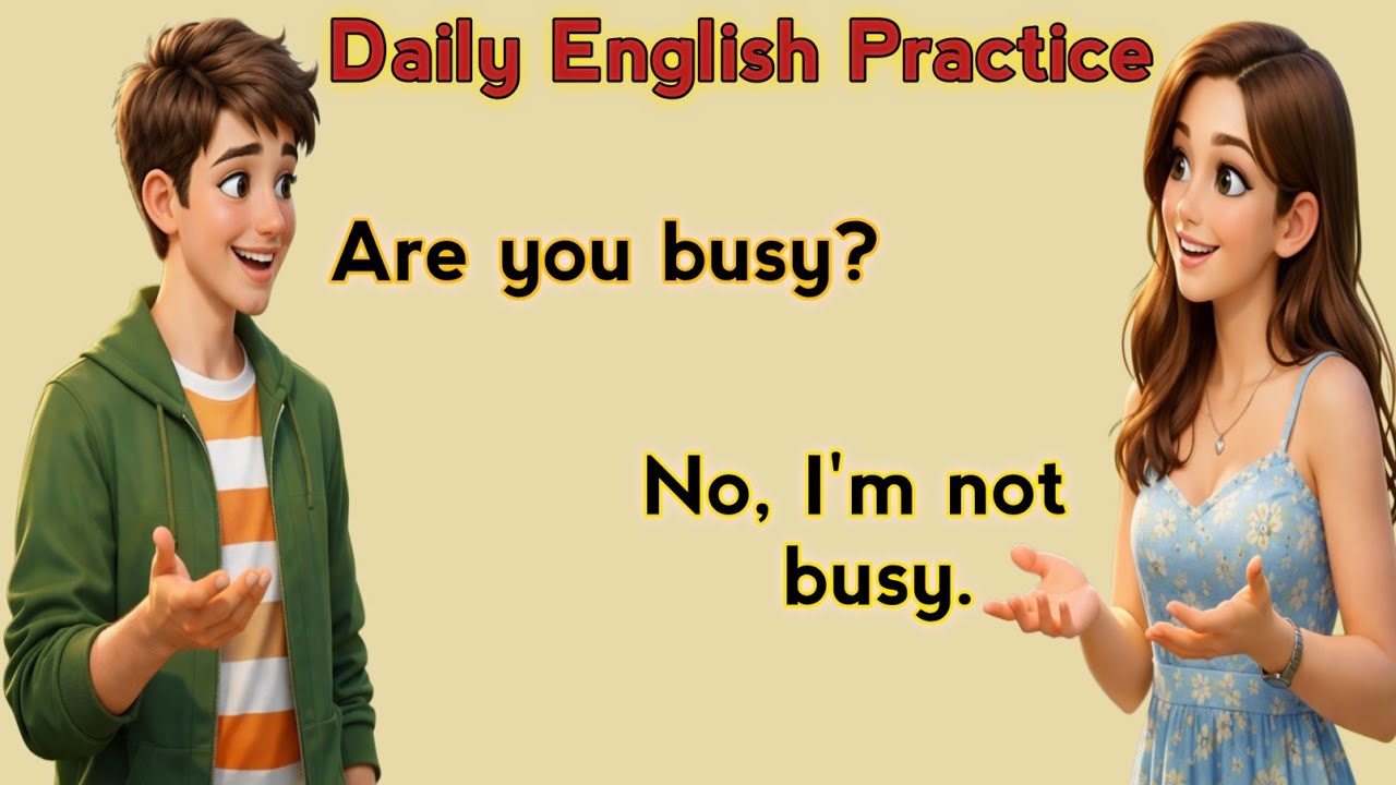 English Speaking Practice | Daily English Conversation for Beginners 