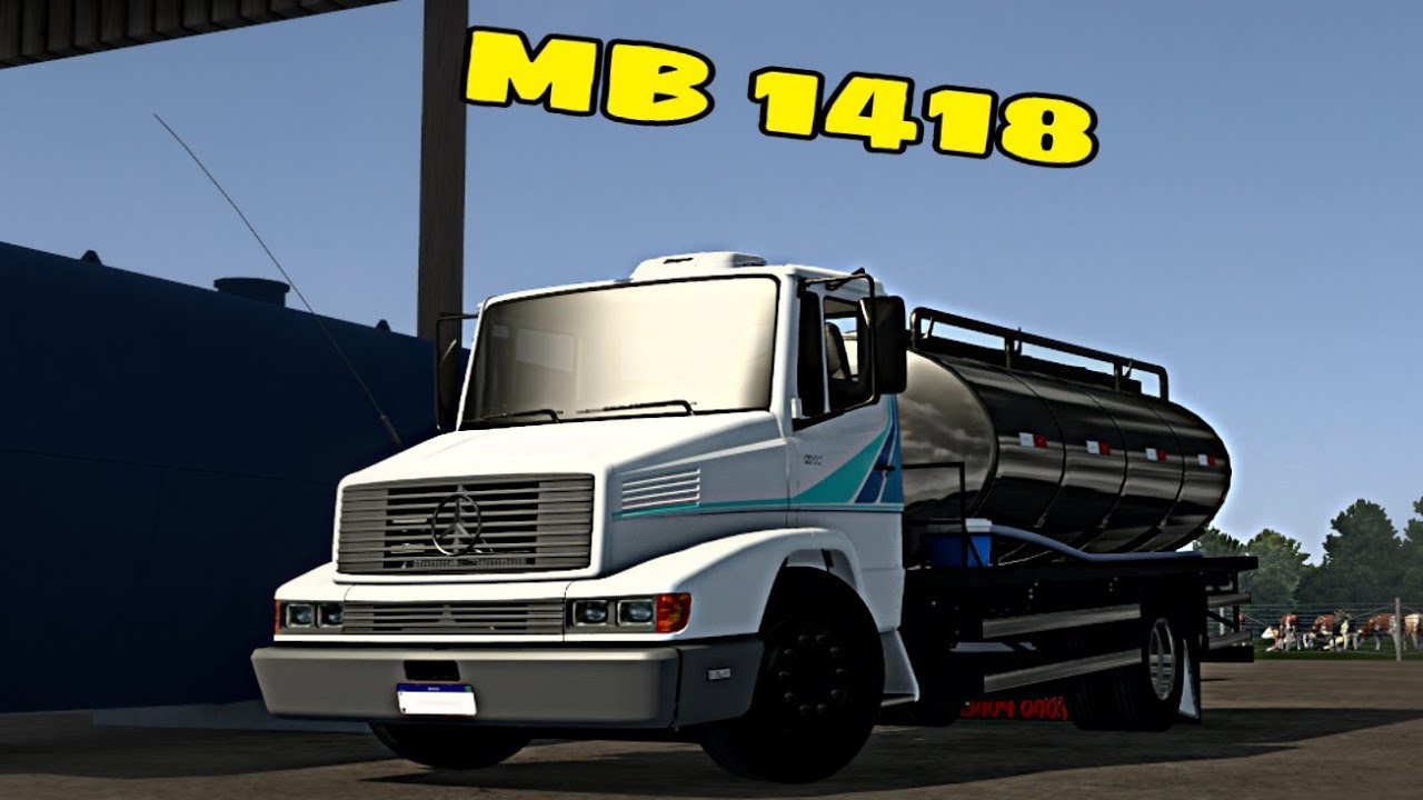 TRANSPORTANDO LEITE NO MB 1418 ETS2 MODS
