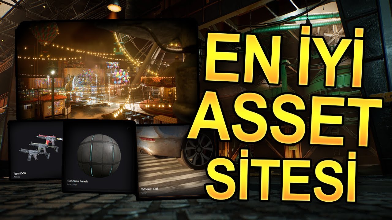 OYUN YAPMAK İÇİN EN İYİ ASSET SİTESİNİ AÇIKLIYORUM! (Sponsorlu)