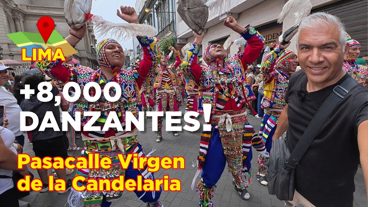 8000 danzantes tomaron Lima: Así fue el pasacalle de la Virgen de la Candelaria