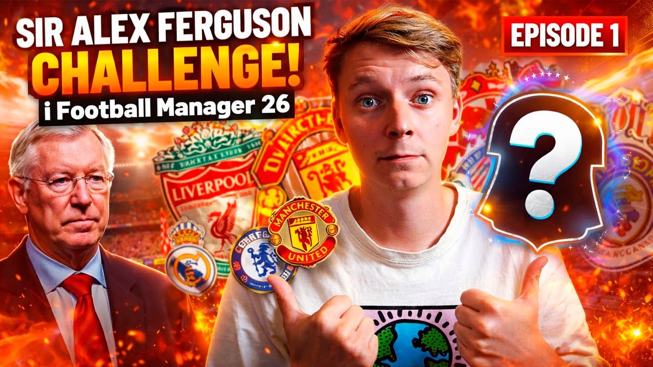 SIR ALEX FERGUSON CHALLENGE ER TILBAGE! PART 2!