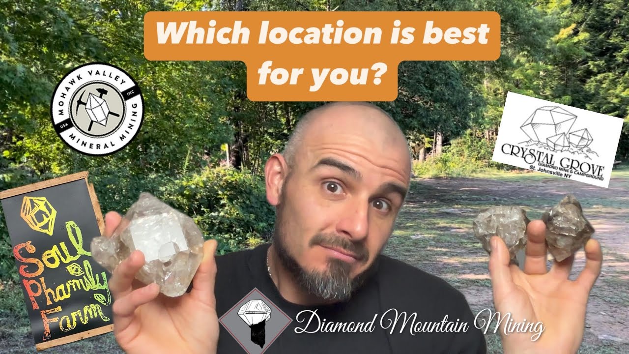Top 4 Herkimer Diamond Crystal Mines | Which Location is Best for You? (Review)